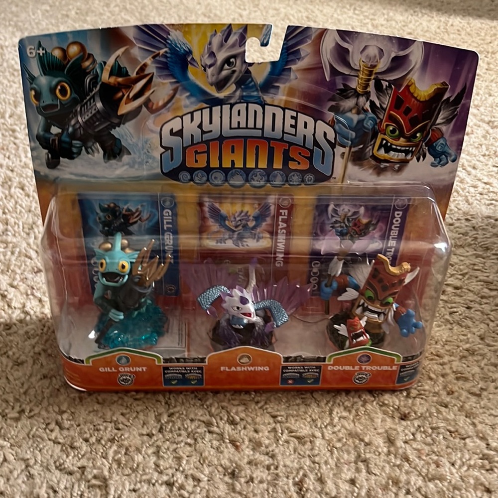 Skylanders Giants Triple Pack Figures